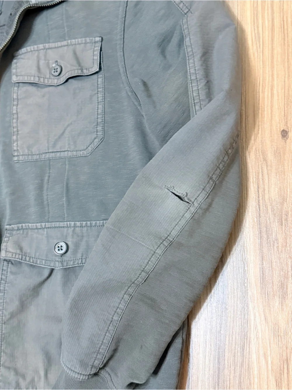 Calvin Klein New York City Military Style Jacket sz L